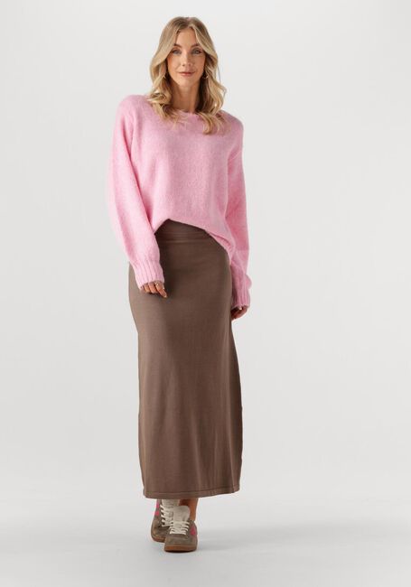 Braune YDENCE Maxirock KNITTED SKIRT ELIA - large