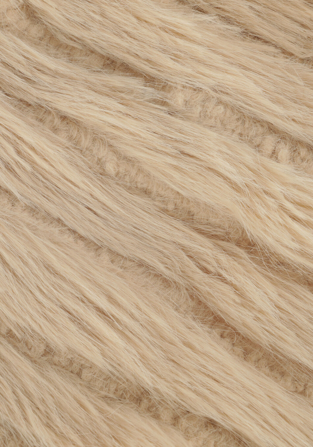 Taupe LIKE FLO Gilet DOUTZE FUR BODYWARMER - large