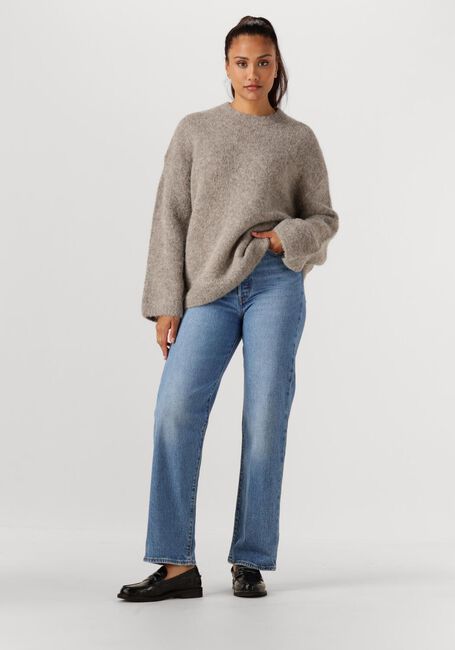 Blaue LEVI'S Straight leg jeans RIBCAGE FULL LENGHT DANCE AROUND - large