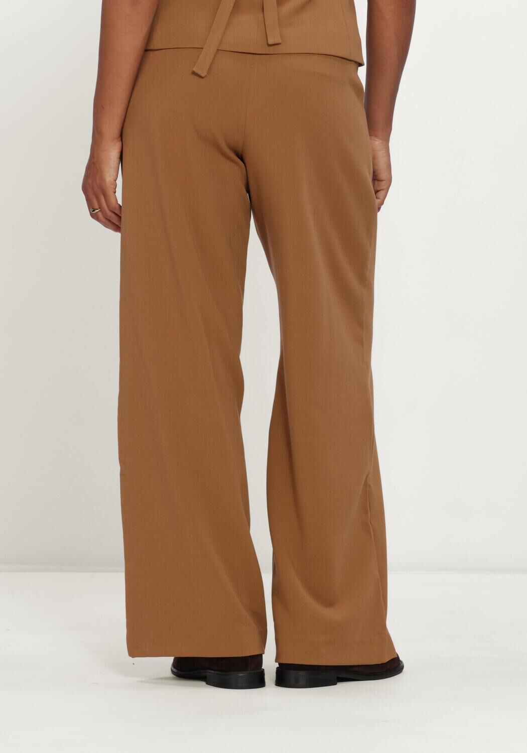 Graue MSCH COPENHAGEN Hose MSCHPHILOMINA MICHELLE HW PANTS - large