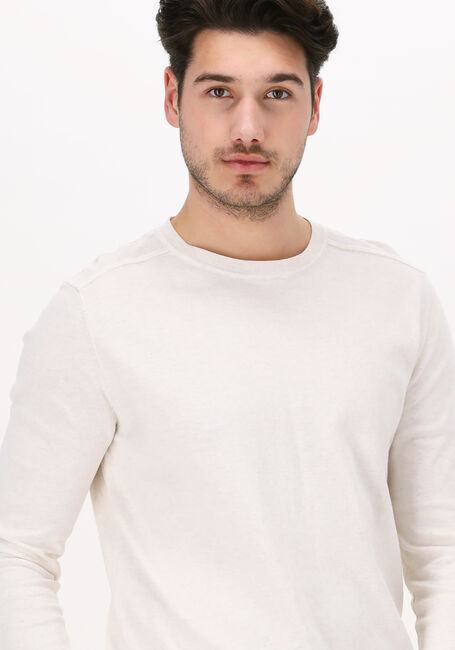Nicht-gerade weiss SELECTED HOMME Pullover SLHBERG CREW NECK B - large