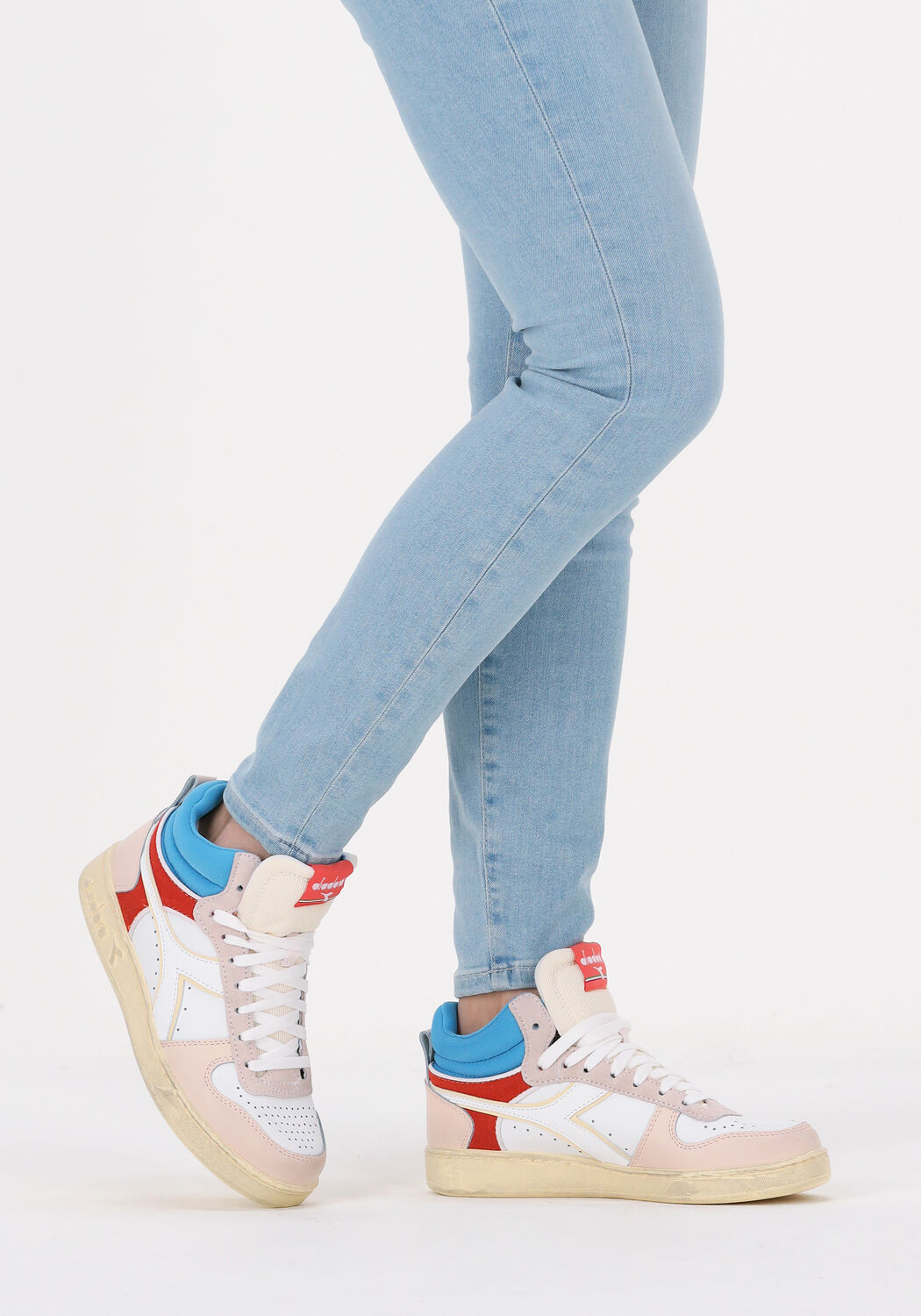 Mehrfarbige/Bunte DIADORA Sneaker High MAGIC BASKET DEMI ICONA - large