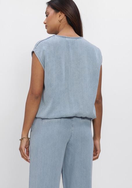 Hellblau ANOTHER LABEL Tops & T-shirts ALAURORE DENIM TOP S/L - large