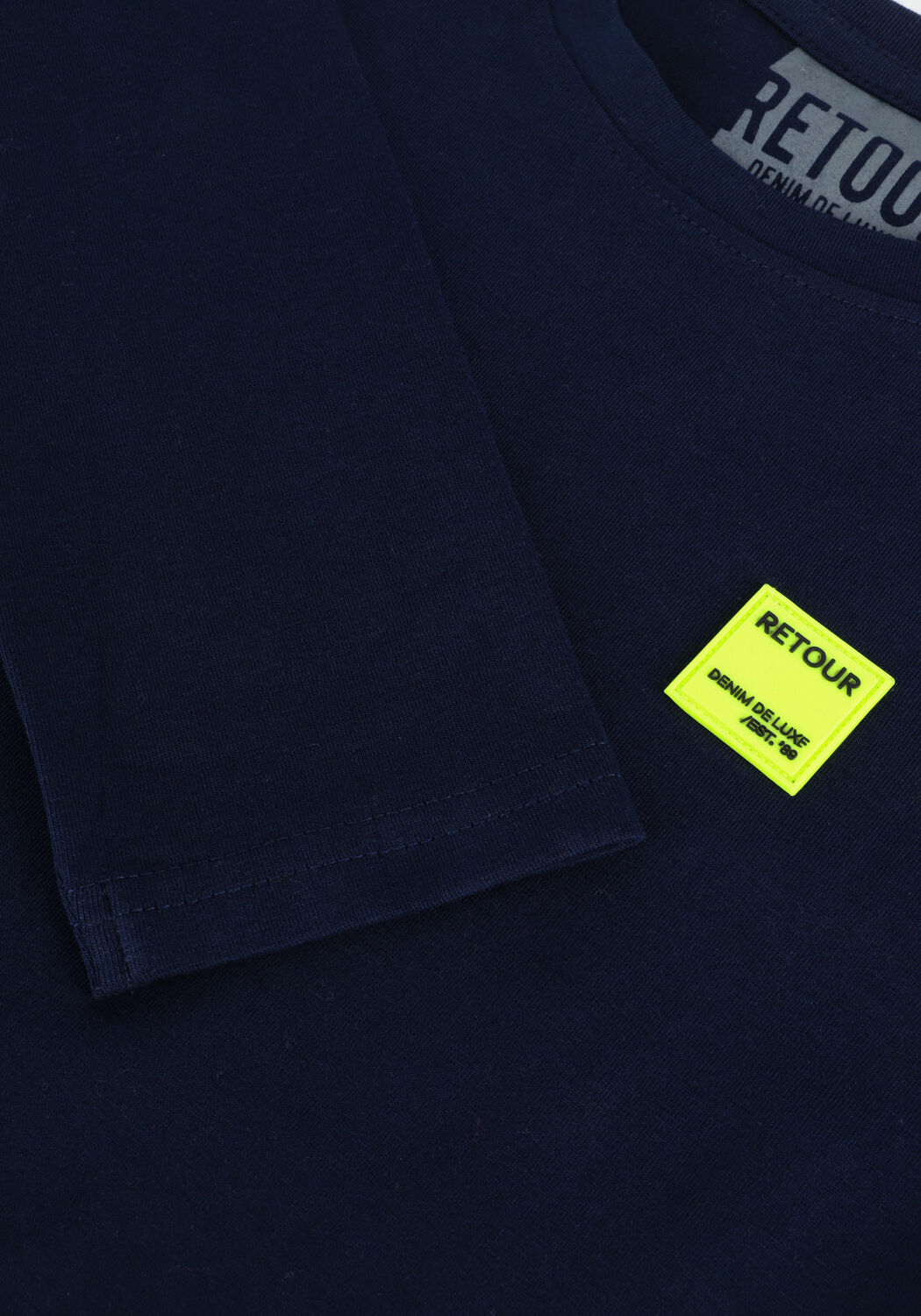 Dunkelblau RETOUR Polo-Shirt MARVIN - large