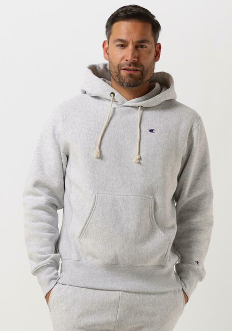 Graue CHAMPION Pullover HOODED SWEATSHIRT 217976 | Omoda