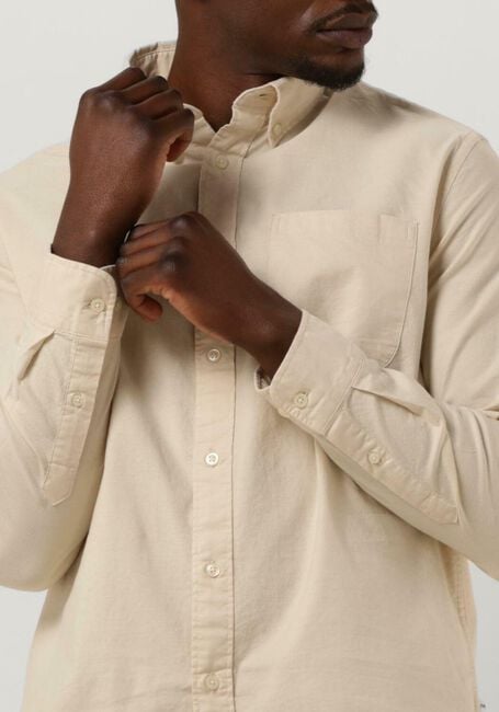 Beige SELECTED HOMME Casual-Oberhemd SLHREGRICK-OX FLEX SHIRT LS - large