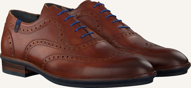 Cognacfarbene FLORIS VAN BOMMEL Business Schuhe 19048 Cognacfarbene FLORIS VAN BOMMEL Business Schuhe 19048 - large