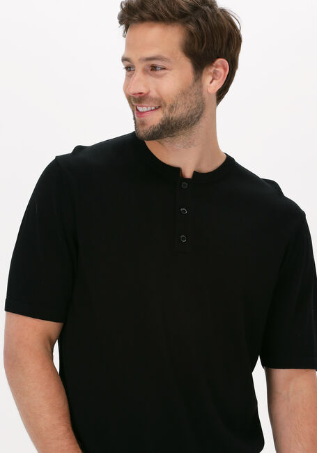 Schwarze DRYKORN Polo-Shirt ERIK 420071 - large