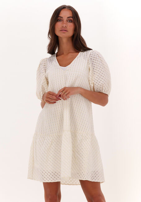 Creme LEVETE ROOM Minikleid SERINA 1 DRESS - large