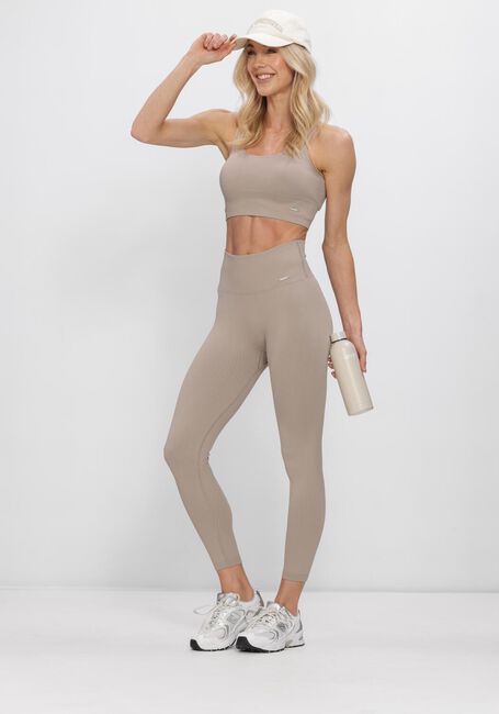 Dunkelgrau AIM'N Hosen RIBBED SEAMLESS TIGHTS - large