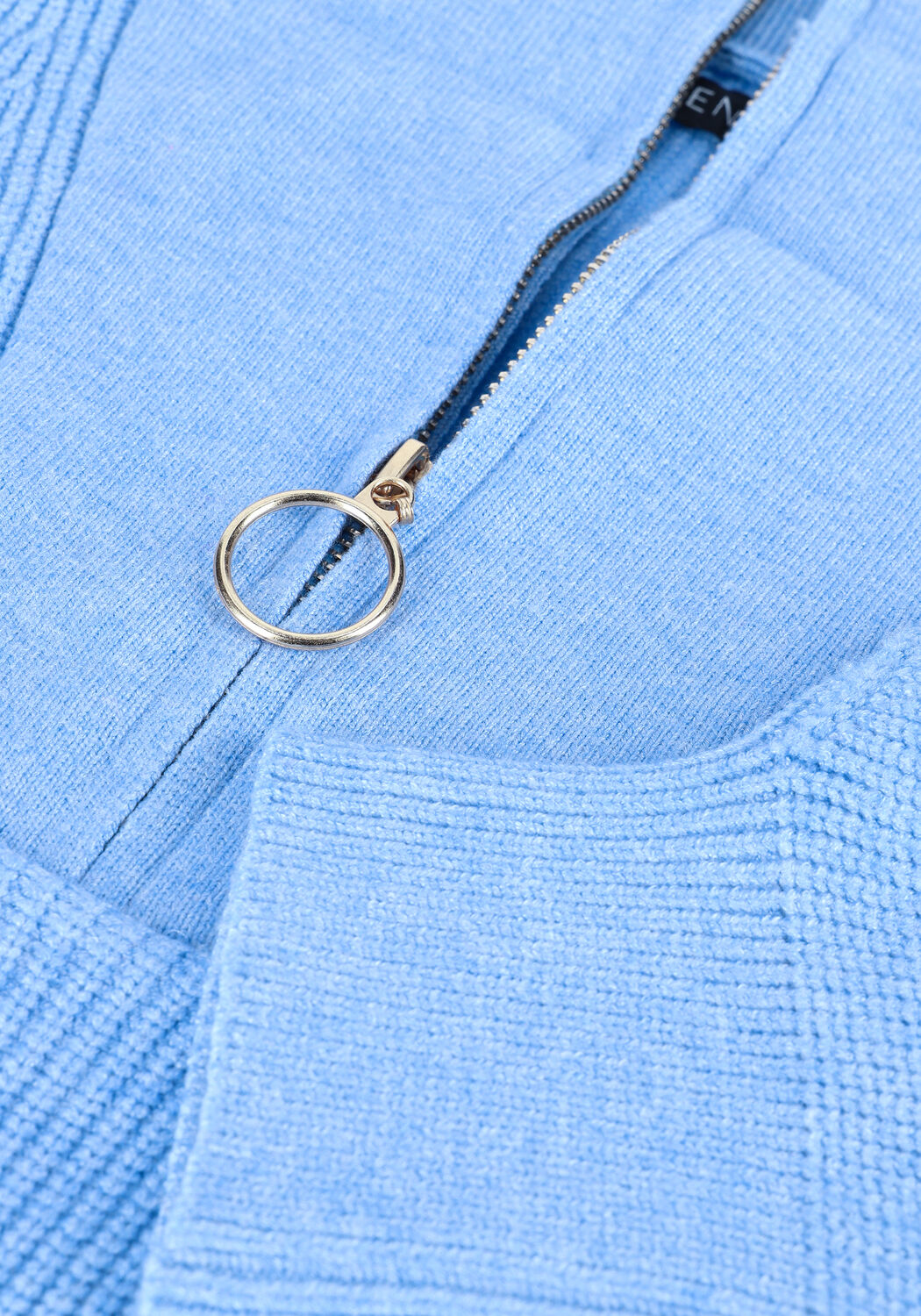 Hellblau YDENCE Sweatshirt KNITTED SWEATER NAOMI - large