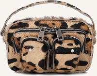 Camelfarbene NÚNOO Umhängetasche HELENA DELUXE - medium