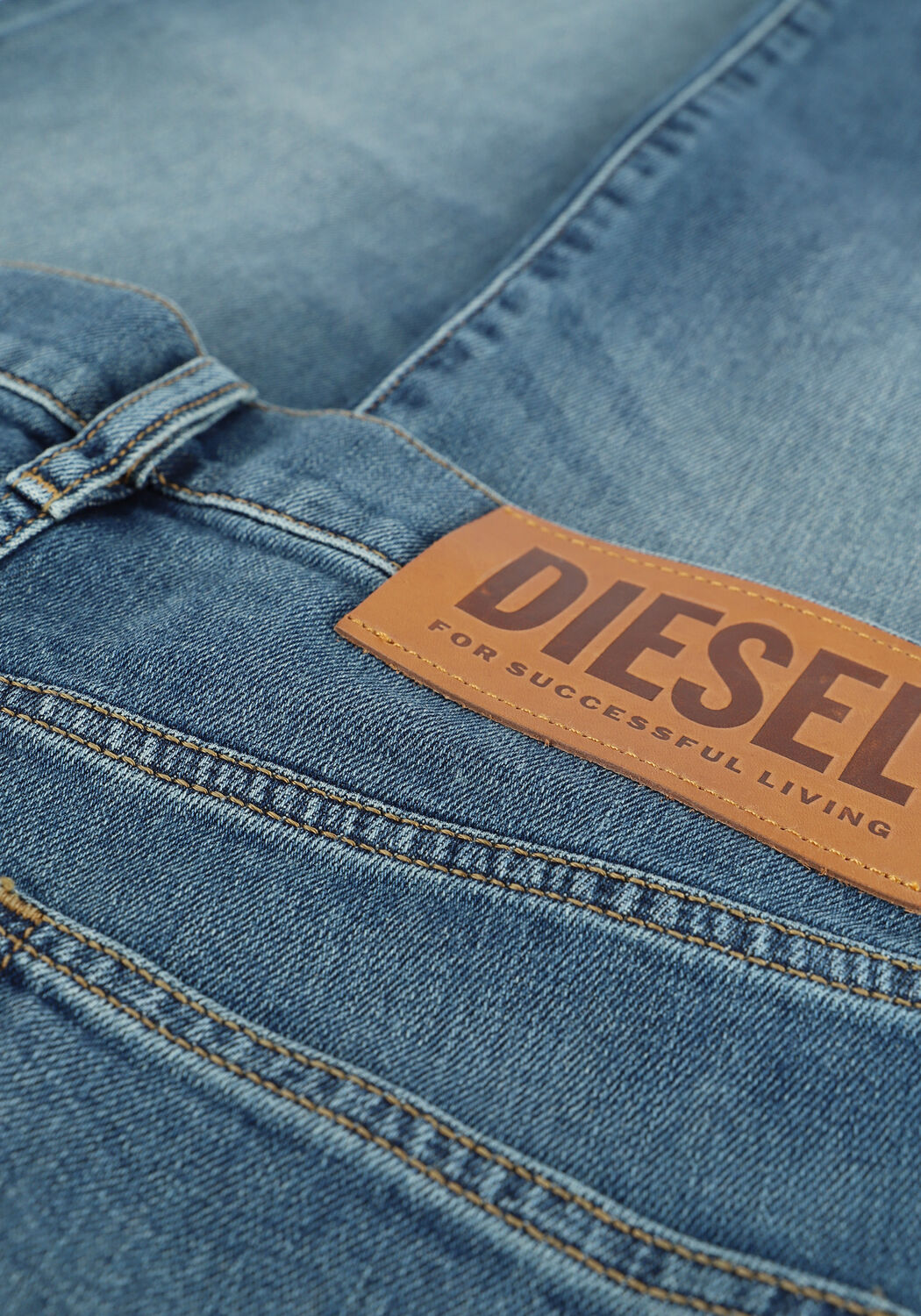 Blaue DIESEL Slim fit jeans D-STRUKT - large