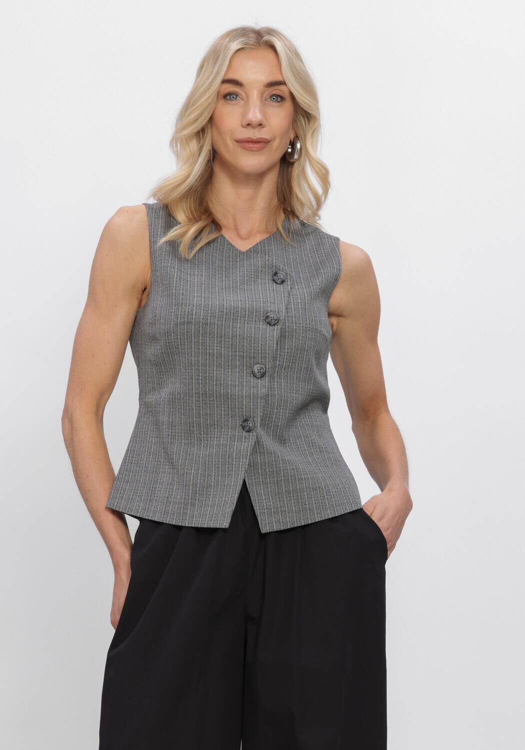 Graue ENVII Gilet ENMATHILDE SL VEST 7333 - large