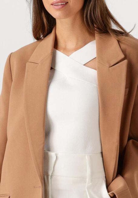 Camelfarbene OMODA ATELIER Blazer X IRIS - ISA - large