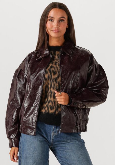 Bordeaux WITHBLACK Jack WBLGILIAN VEGAN JACKET - large