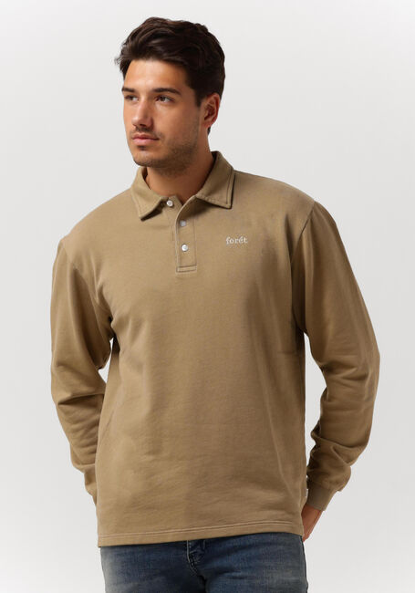 Sand FORÉT Pullover HERB POLO SWEATSHIRT - large