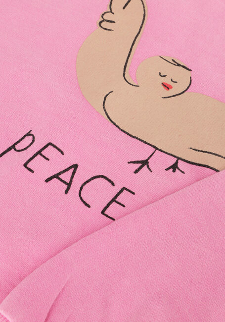 Rosane Jelly Mallow Sweatshirt PEACE PIGMENT SWEATSHIRT - large