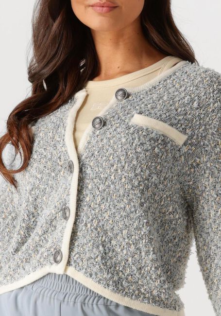Blaue GESTUZ Strickjacke GZNALIN CARDIGAN - large