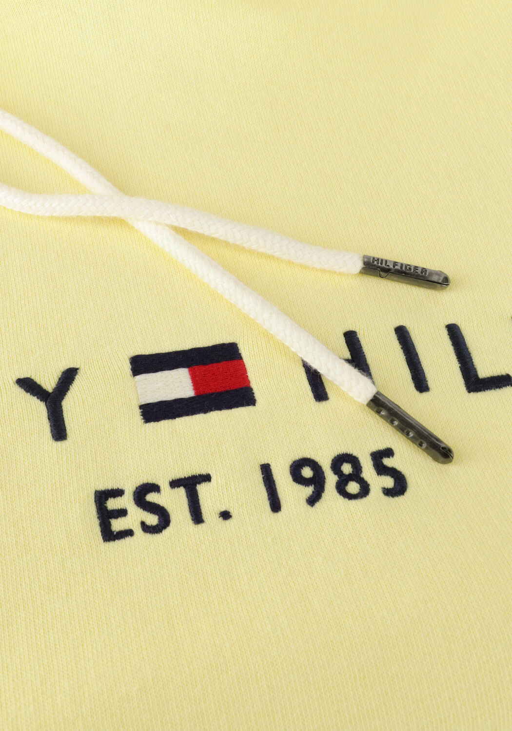 Gelbe TOMMY HILFIGER Sweatshirt TOMMY LOGO HOODIE - large