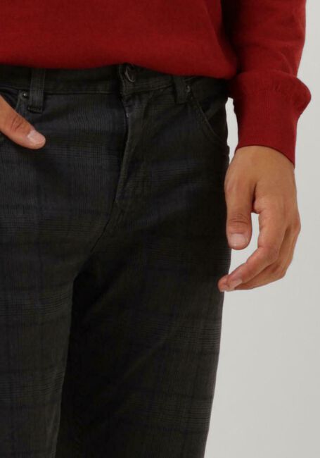 Graue PME LEGEND Slim fit jeans PME LEGEND NIGHTFLIGHT JEANS PRINTED CHECK - large