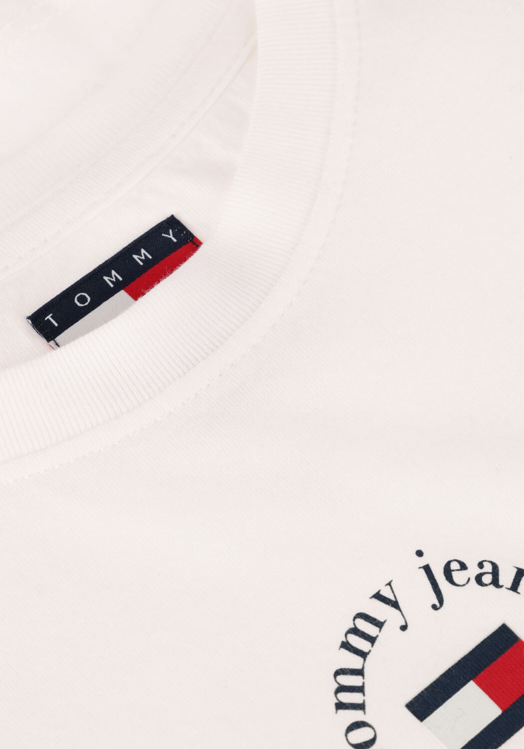 Wei&szlig;e TOMMY JEANS T-shirt TJW SLIM ESSENTIAL LOGO 2 TEE - large