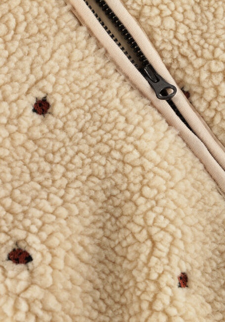 Ecru LIL' ATELIER Sommerjacken NBFNALO LOOSE SHERPA JACKET - large