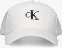 Weiße CALVIN KLEIN Kappe ARCHIVE CAP - medium