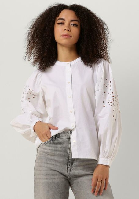 Weiße BY-BAR Blusen RIKKI EMBROIDERY BLOUSE - large