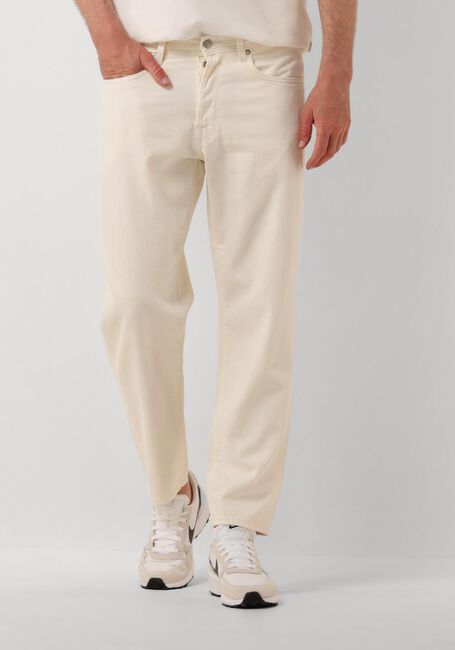 Ecru SELECTED HOMME Straight leg jeans SLH180-RELAXCROP 5422 ECRU HEMP - large