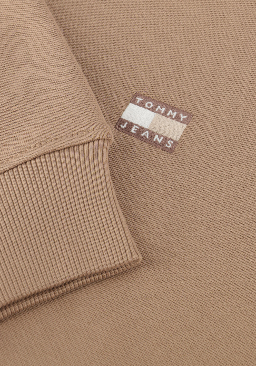 Sand TOMMY JEANS Pullover TJM REG BADGE CREW EXT - large
