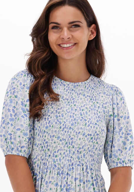 Hellblau ENVII Maxikleid ENGOLDSTONE SS DRESS 6696 - large