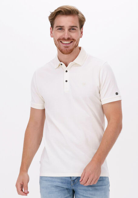 Nicht-gerade weiss CAST IRON Polo-Shirt SHORT SLEEVE POLO ORGANIC COTTON PIQUE ESSENTIAL - large
