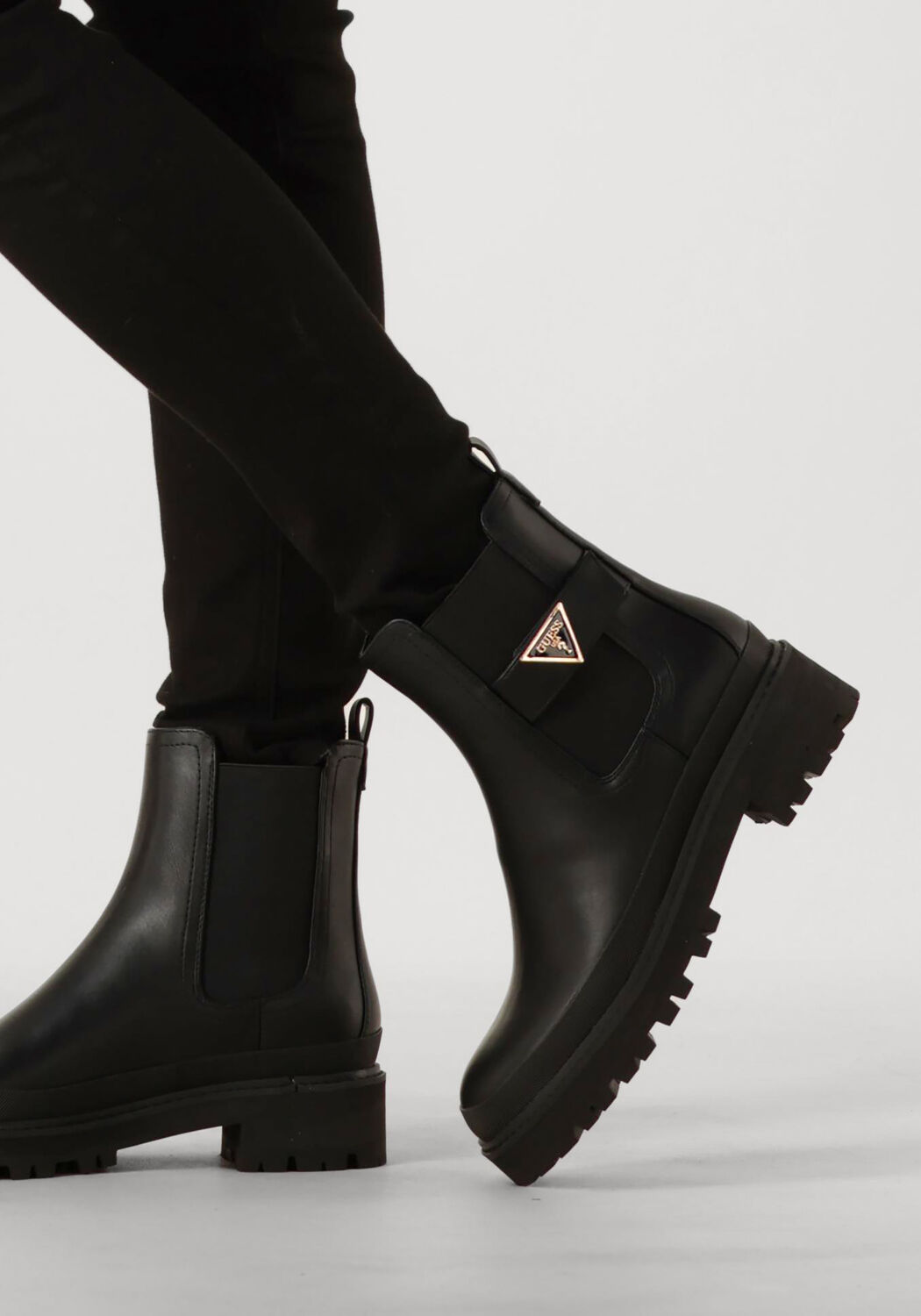 Schwarze GUESS Boots BENSLY - large