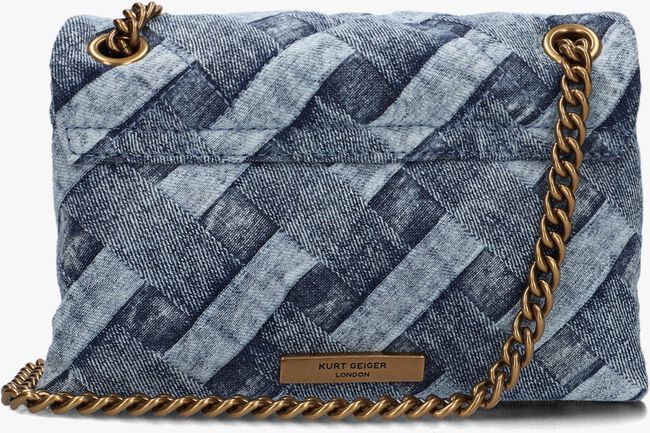Blaue KURT GEIGER LONDON Handtasche MINI KENSINGTON SOFT BAG - large