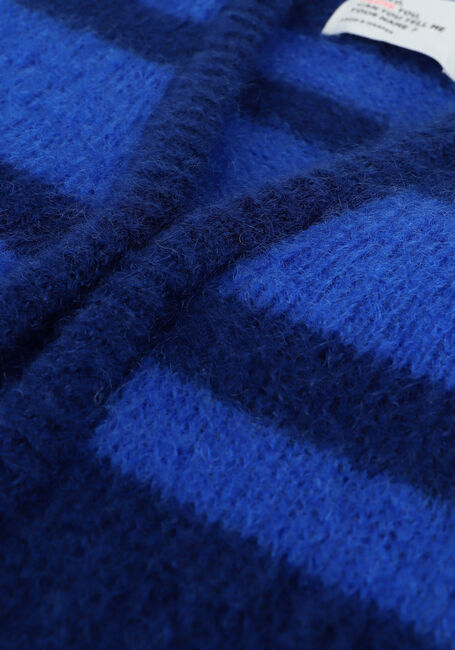 Blaue LEON & HARPER Strickjacke NIGNA MMP01 PLAIN - large