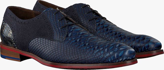 Blaue FLORIS VAN BOMMEL Business Schuhe 18106 - large