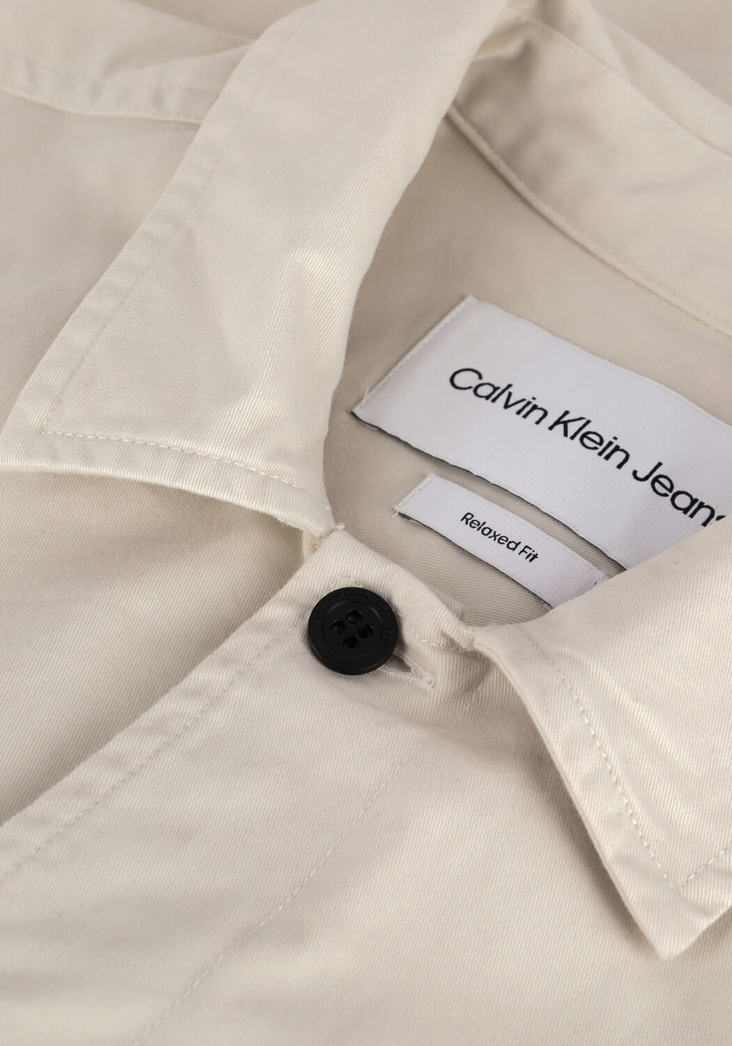Nicht-gerade weiss CALVIN KLEIN Overshirt GMD UTILITY OVERSHIRT - large