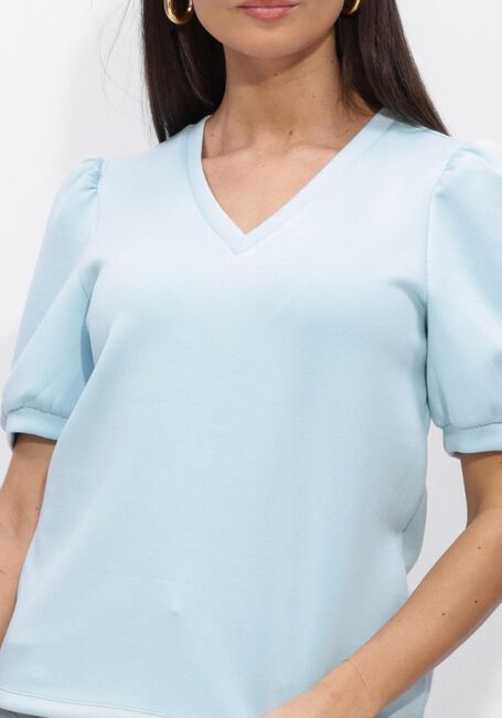 Hellblau OBJECT Top OBJANDREA S/S RE V-NECK TOP - large