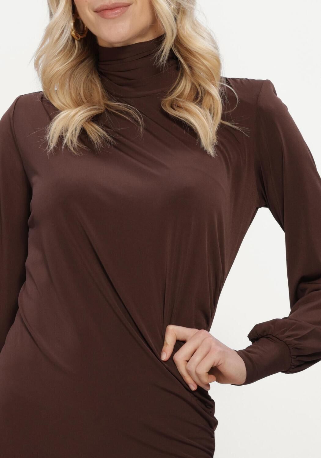 Braune NOTRE-V Maxikleid NV-ISELLA - large