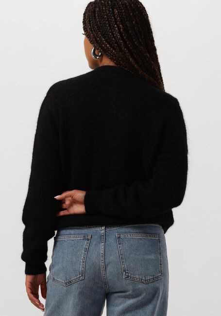 Schwarze GESTUZ Strickjacke DEBBIEGZ CARDIGAN - large