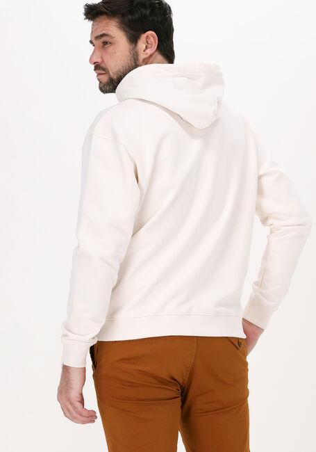 Nicht-gerade weiss SCOTCH & SODA Sweatshirt HOODED LOGO FELPA SWEATSHIRT IN ORGANIC COTTON - large