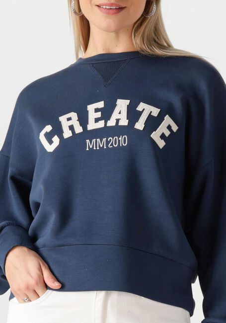 Dunkelblau MOS MOSH Pullover MMCELLI O-LS SWEATSHIRT - large