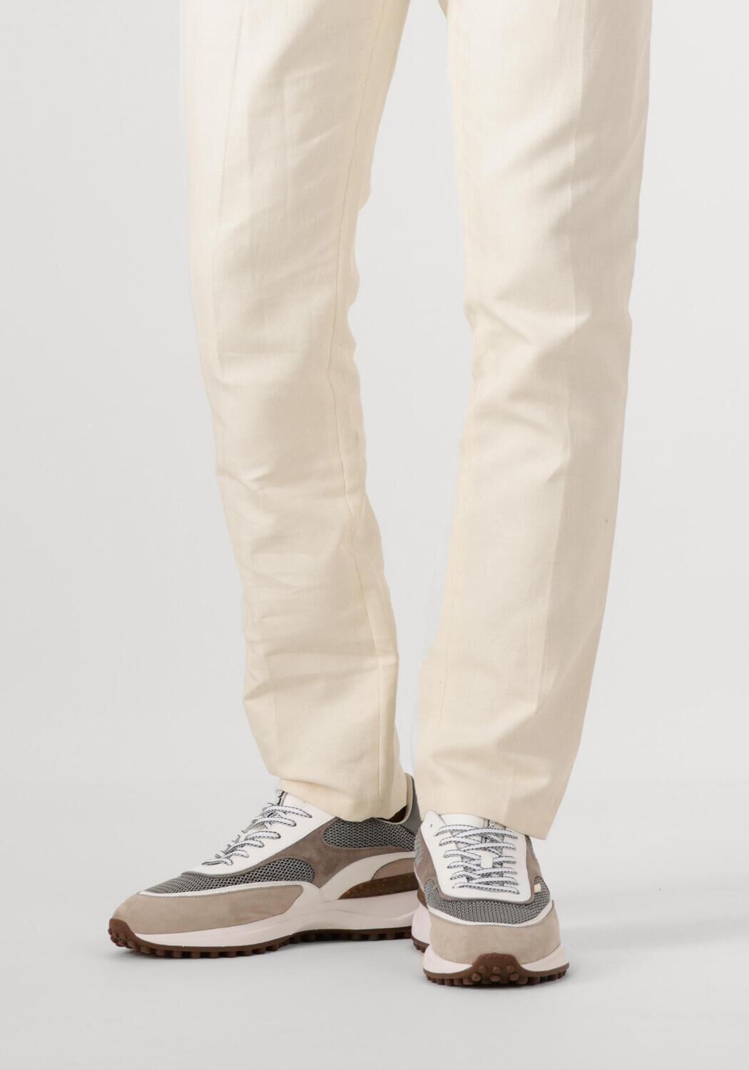 Taupe FLORIS VAN BOMMEL Sneaker Low SFM-10207 NOPPI - large