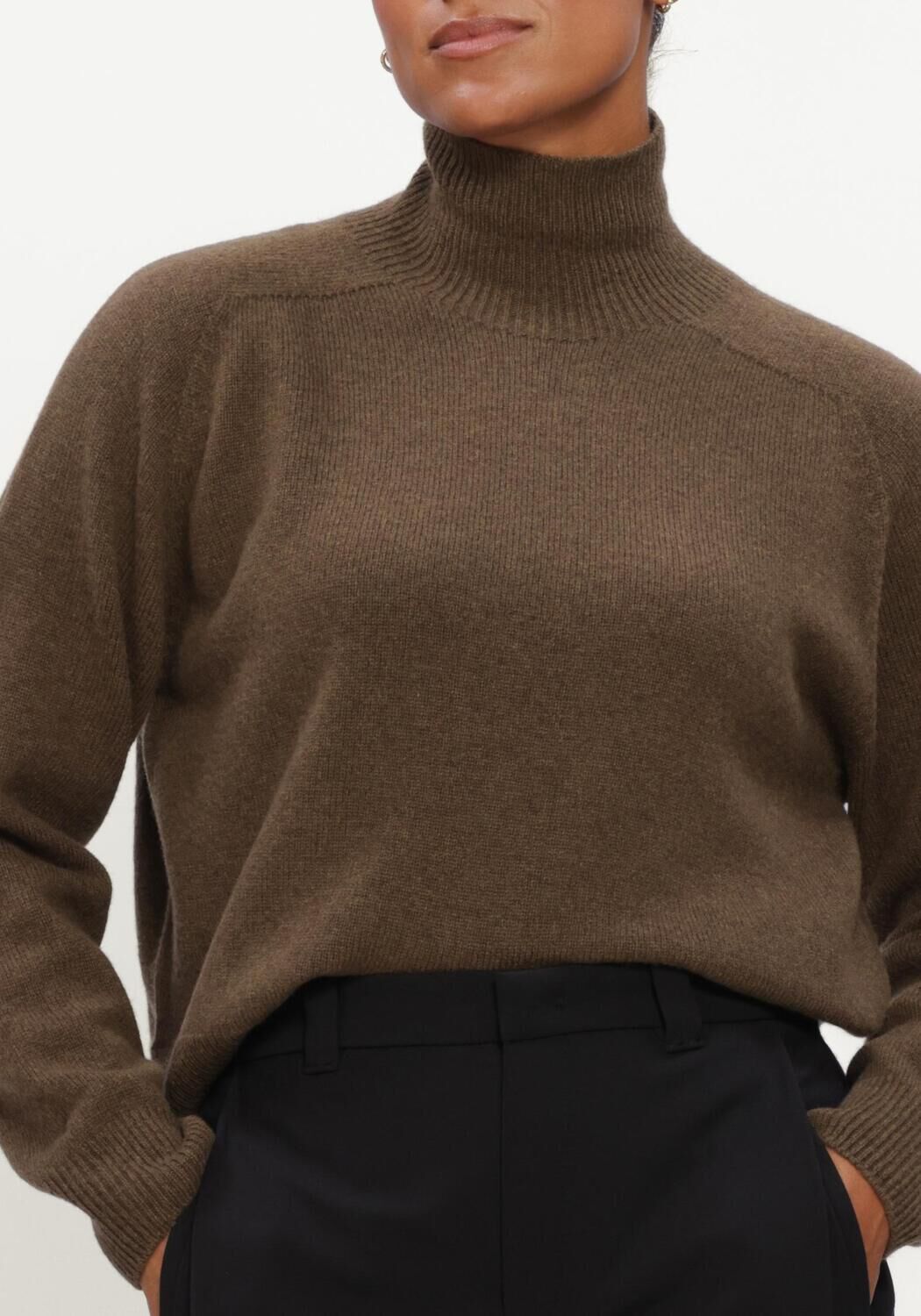 Olive DRYKORN Rollkragenpullover LYZIMA - large