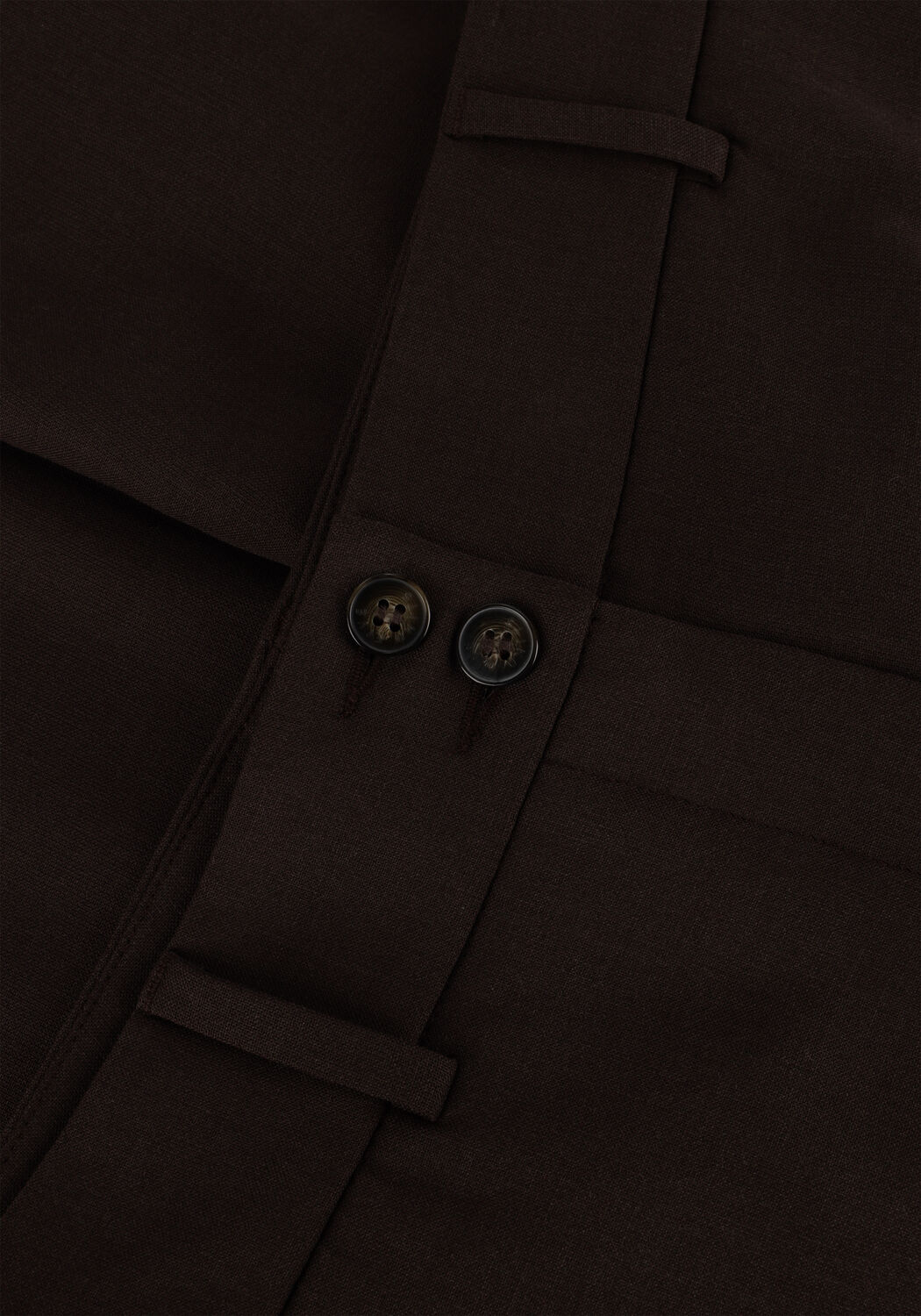 Braune FIVEUNITS Weite Hose LAURA 085 - large