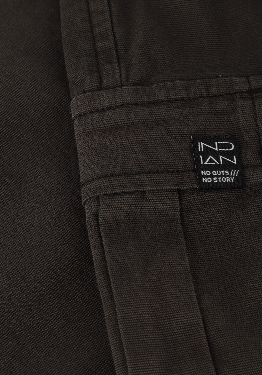 Graue INDIAN BLUE JEANS Cargo jeans 2551 CARGO WIDE STRAIGHT FIT - large