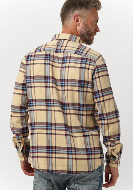 Beige SCOTCH & SODA Casual-Oberhemd REGULAR FIT MID-WEIGHT BRUSED FLANNEL CHECK SHIRT - large