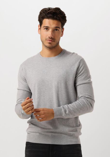 Graue SCOTCH & SODA Pullover VISCOSE PULLOVER CREWNECK - large