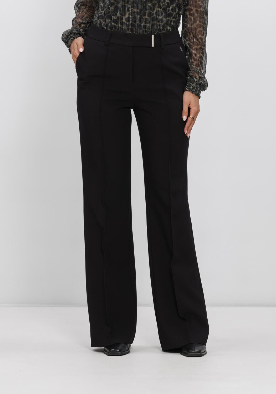 Schwarze AAIKO Weite Hose CHANTALLE RPES 345 - large